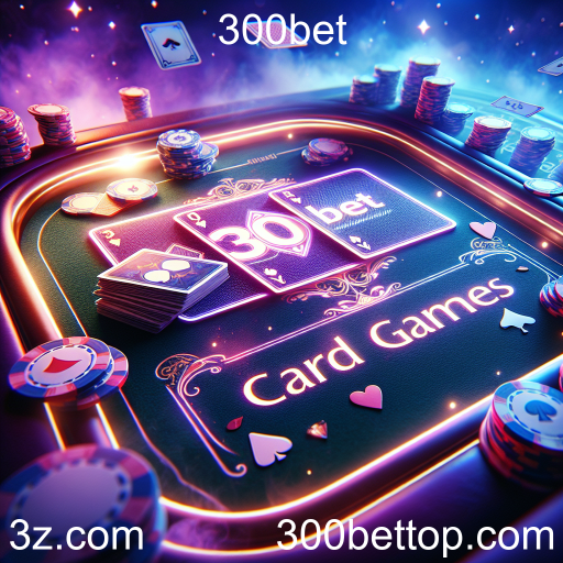 A Diversão dos Jogos de Cartas na 300bet